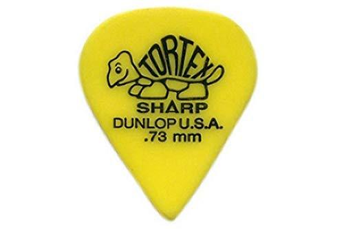 Dunlop Tortex Sharp Guitar Picks 1 Dozen .73 mm