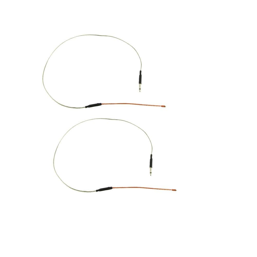 Musiclily Sensitive Saddle Bridge Soft Piezo Cable Pickup for Acoustic Guitar Replacement(Pack of 2)