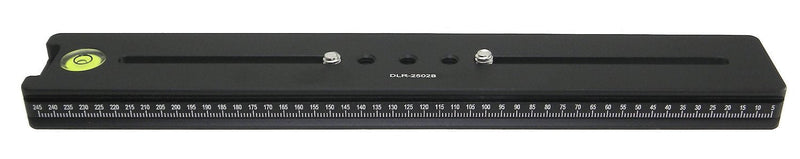 DLR-2502B Desmond 250mm Double Macro Rail Arca-Swiss Compatible with Bubble Level