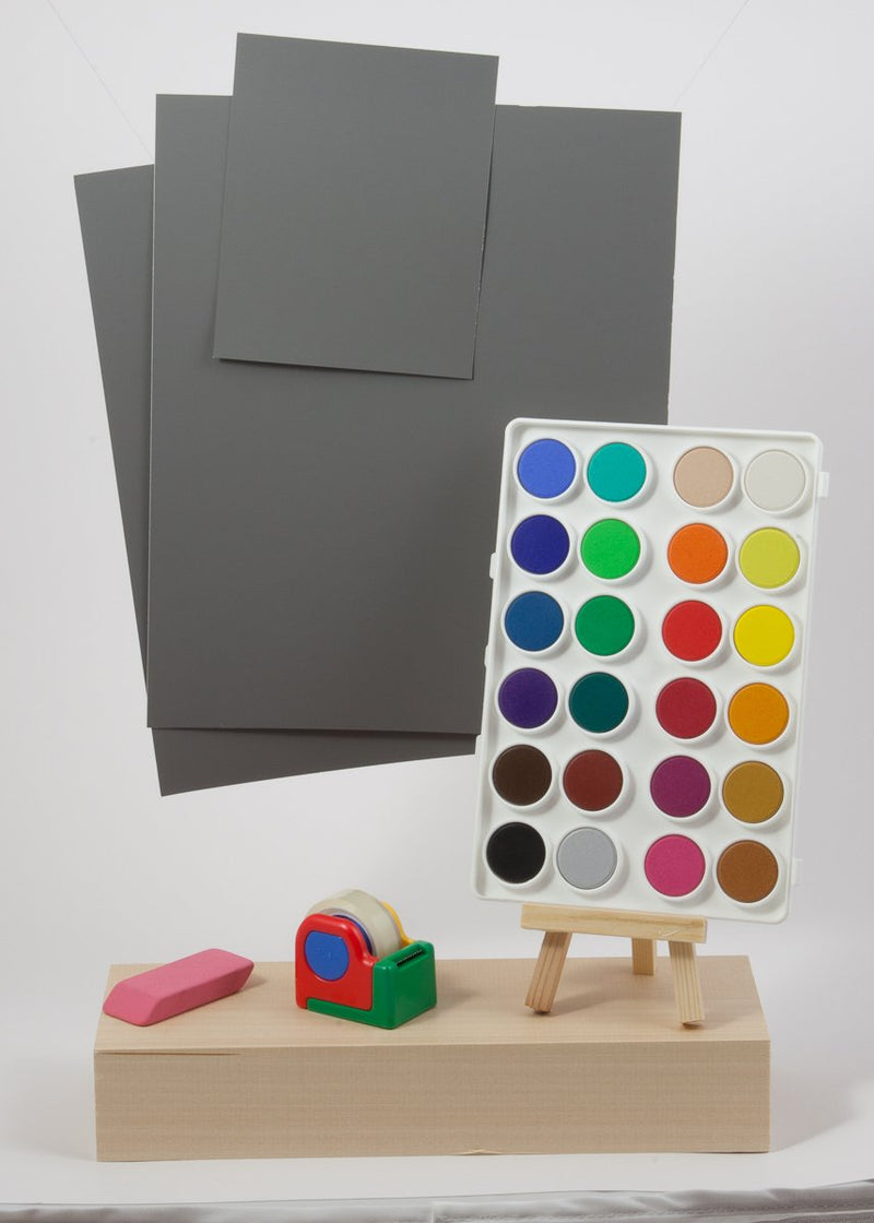DGK Color Tools R-27, 18% Gray White Balance and Exposure Control Card Set, (Set of Three Cards, Two 8x10" and One 4x5")