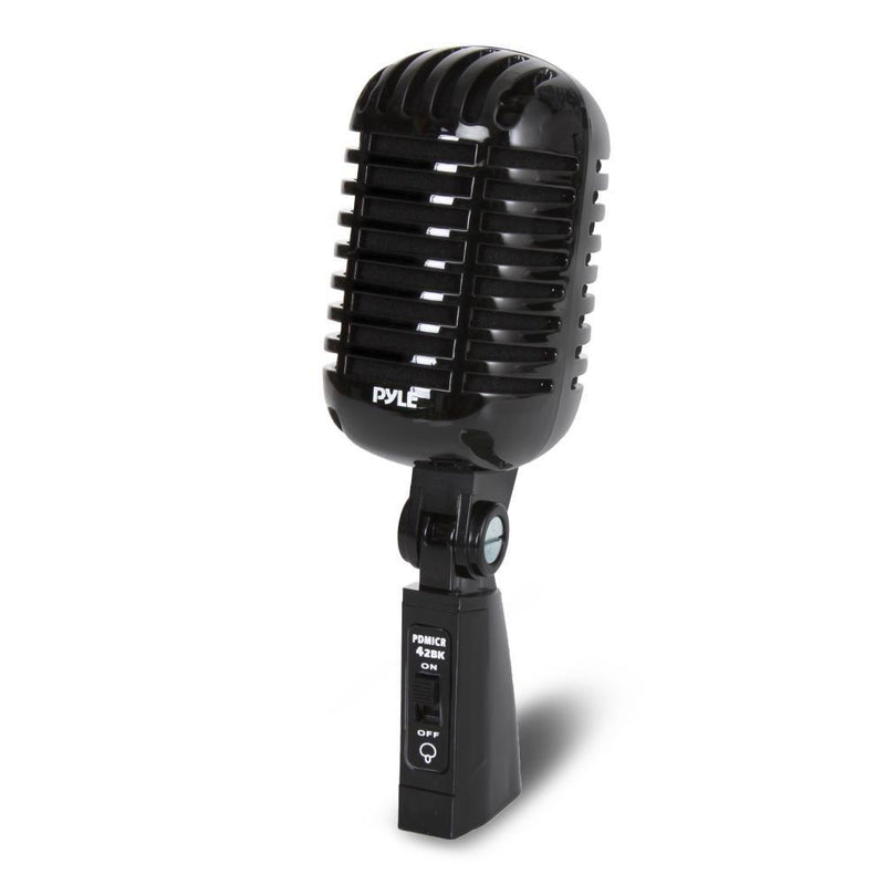 Pyle Wired Microphones, XLR Connector, Black (PDMICR42BK) Microphone