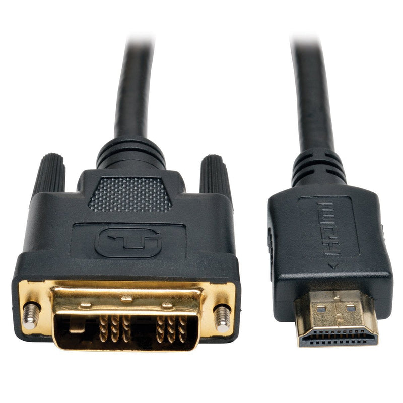 [AUSTRALIA] - Tripp Lite HDMI to DVI Cable, Digital Monitor Adapter Cable (HDMI to DVI-D M/M) 3-ft.(P566-003),Black 3-feet 