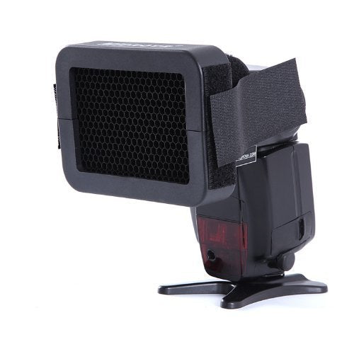 Movo Photo SG16 1/6" Honeycomb Quick Grid Flash Attachment Accessory for Lighting Effects