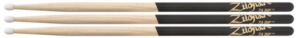 Zildjian DIP Drumsticks (3-Pack) Nylon 7A