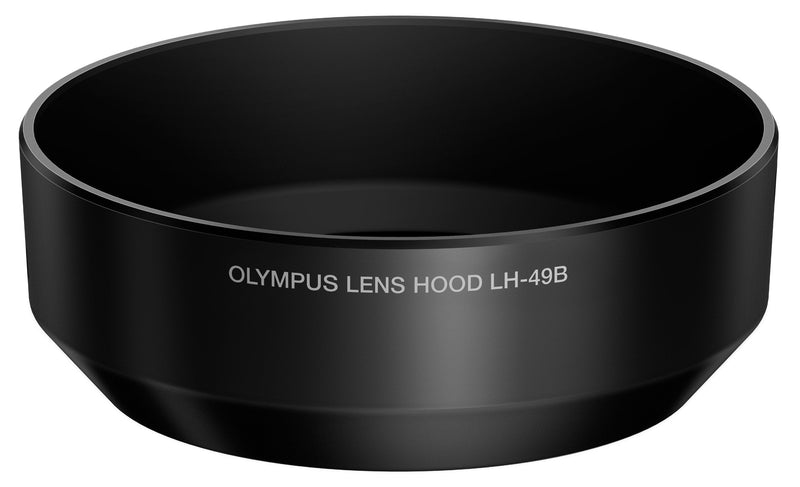Olympus Lens Hood 49B for 25mm Lens (Black)