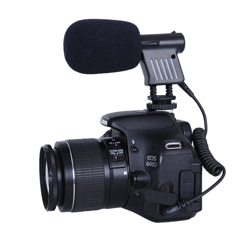 Movo VXR1000 Mini HD Shotgun Condenser Video Microphone for DSLR and Mirrorless Cameras