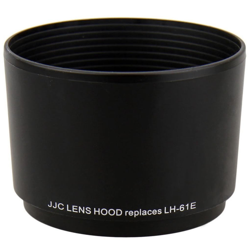 JJC LH-J61E Lens Hood for Olympus M.ZUIKO ED 75-300mm f/4.8-6.7 LH-61E Black