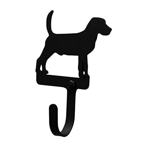 Iron Beagle Dog Decorative Wall Hook Small - Heavy Duty Metal Wall Hook, Coat Hook, Door Hooks, Key Hooks, Wall Hangers, Jewelry Hooks