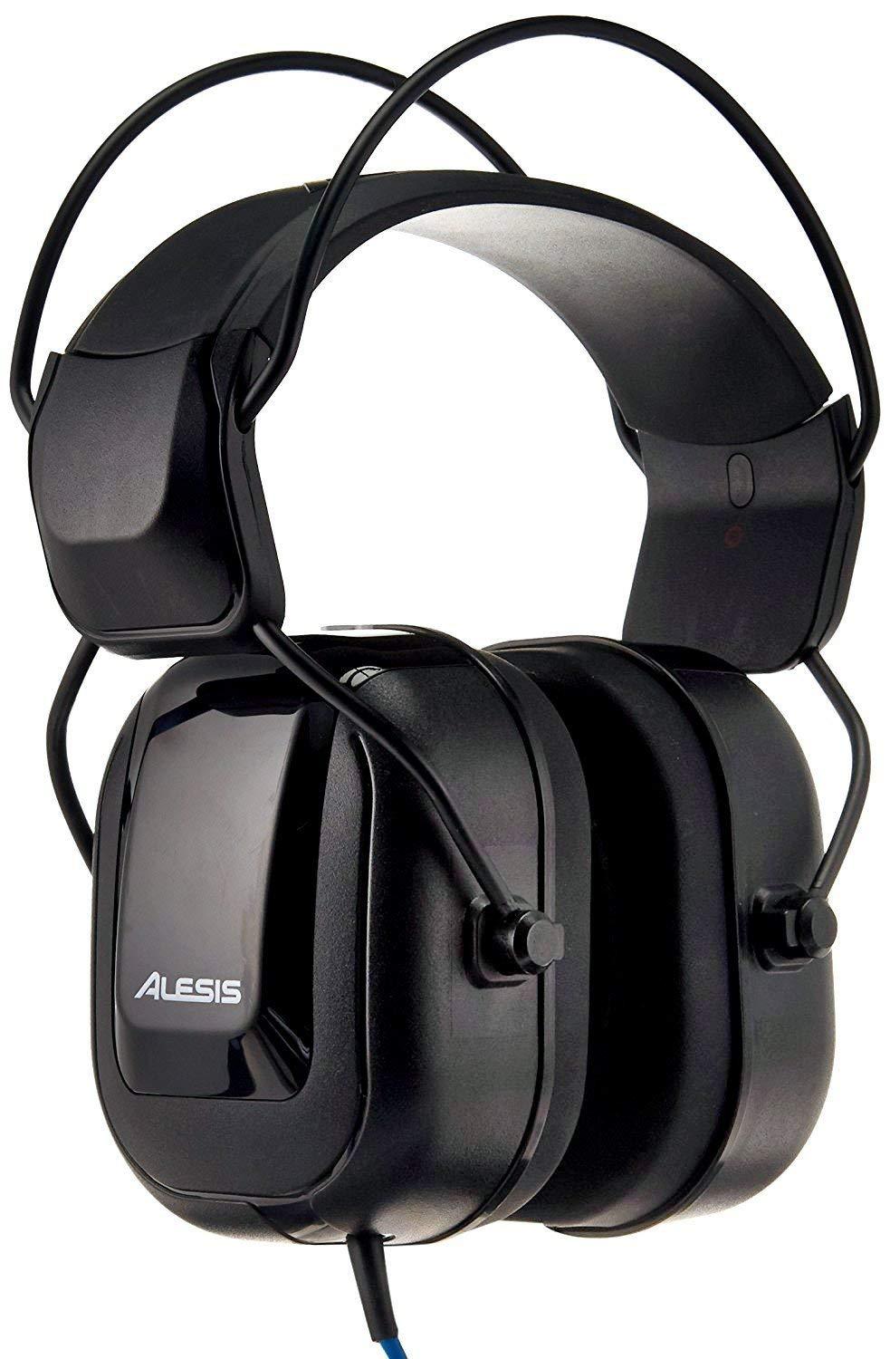 [AUSTRALIA] - Alesis DRP100 | Extreme Audio-Isolation Electronic Drum Reference-Headphones with 1/4" Adapter & Protective Bag 
