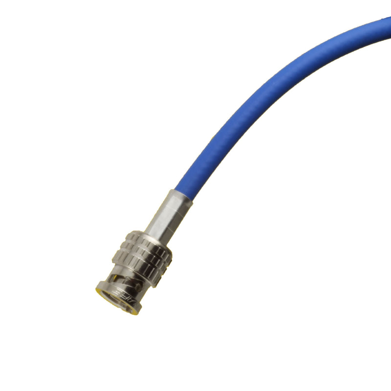 BJC High-Flex 3G/6G HD SDI Patch Cable (Belden 1505F), BNC to BNC (Blue, 10 Foot) Blue