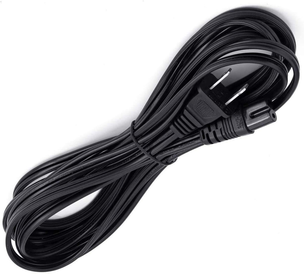 iMBAPrice iMBA-F8S-10BK Power Cord for most Two Prong Samsung TV Models (10 Feet) 10 Ft