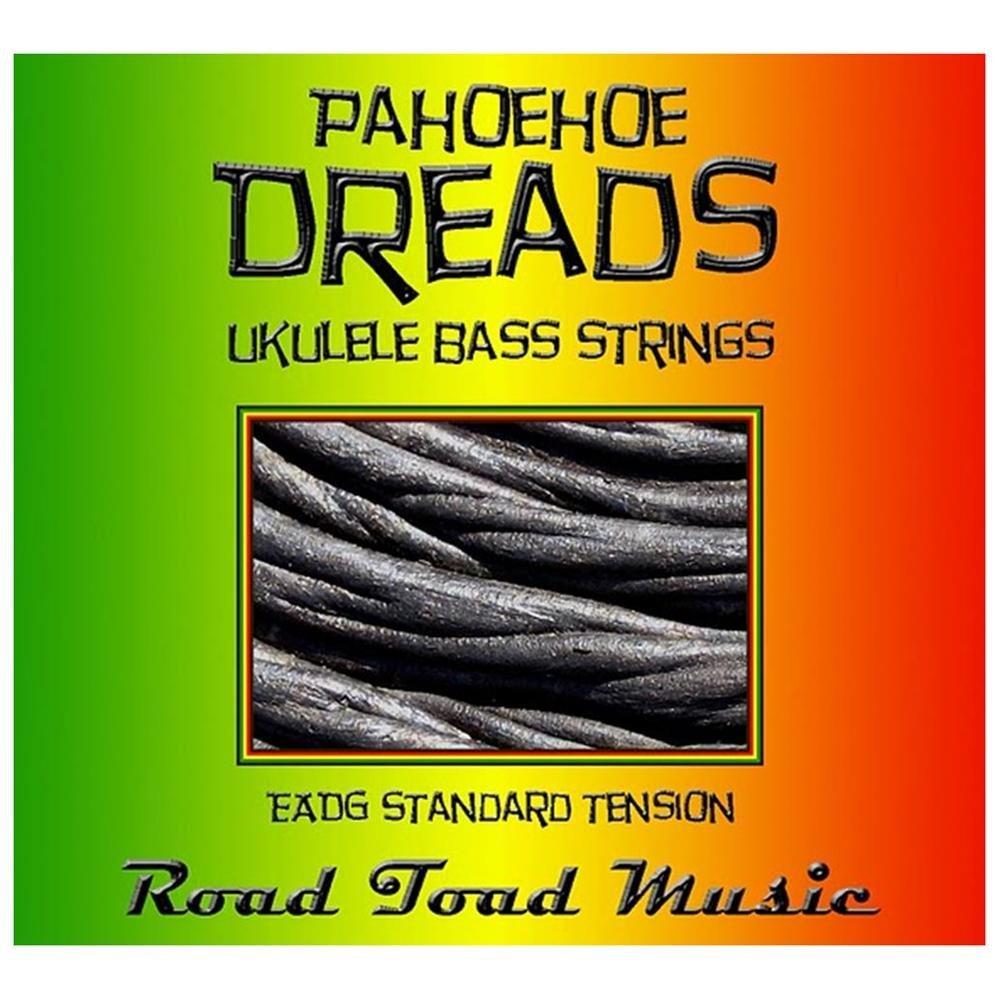 Road Toad Music Pahoehoe Dreads Ukuele Bass Strings (Color)