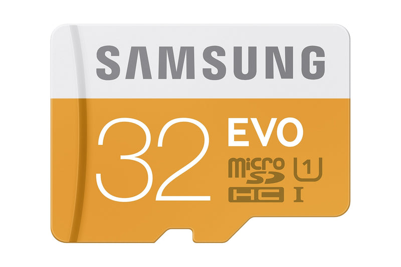 Samsung 32GB up to 48MB/s EVO Class 10 Micro SDHC Card with Adapter (MB-MP32DA/AM)
