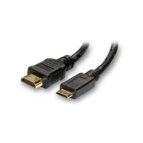 Synergy Digital HDMI Cable Compatible with Canon EOS Rebel T5 Digital Camera - 5 Foot High Definition Mini HDMI (Type C) To HDMI (Type A) Cable