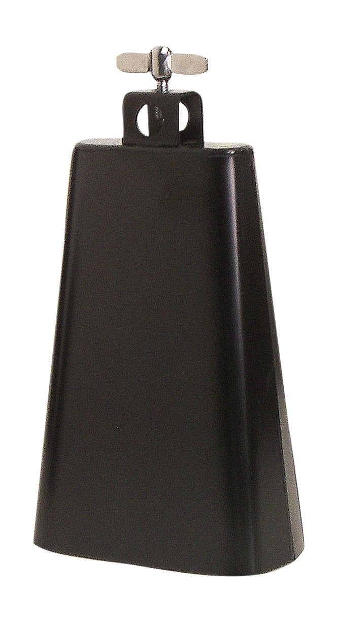 Performance Plus Professional 7" Latin Style Cowbell, Black, 7 inches (CB7)