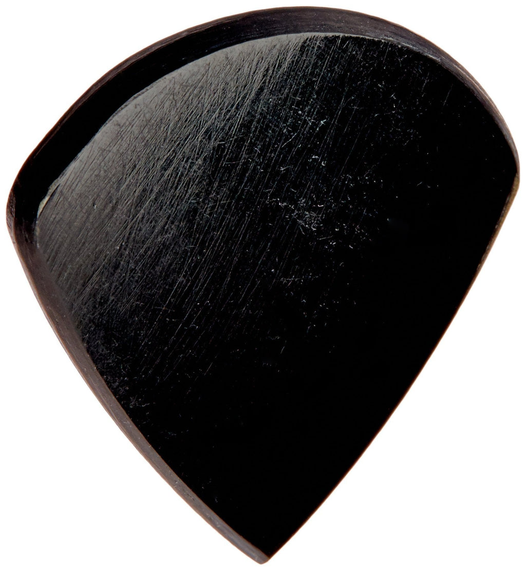 Clayton BHJ/3 Exotic Black Horn Jazz Guitar Picks, 3-Pack