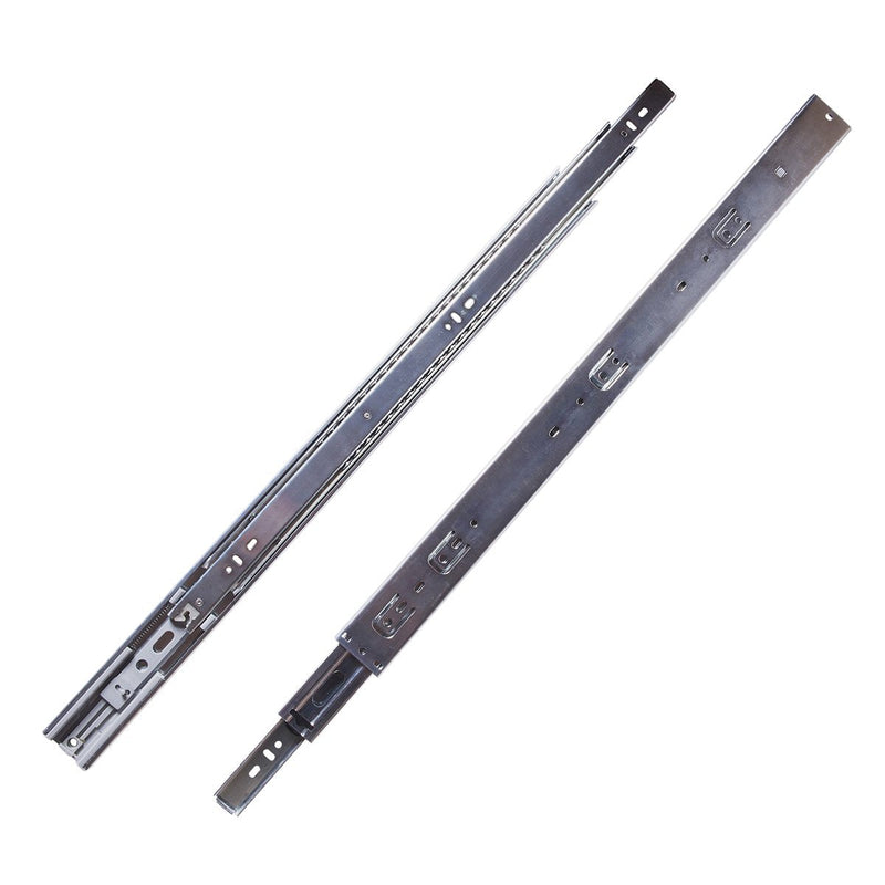 Hickory Hardware P1055/12-2C Collection Soft Close Drawer Slide 12" Cadmium Finish (2 Pack), 2 Piece