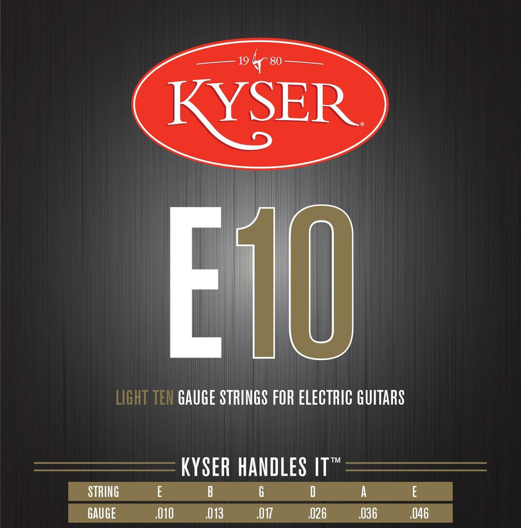 Kyser Electric 10's - Light Electric Guitar Strings