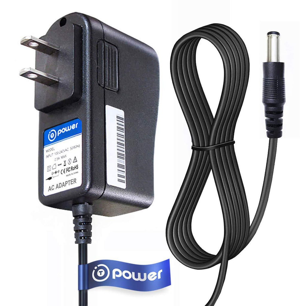 T-Power 9vdc (6.6ft Long Cable) AC Adapter Charger Compatible with Casio Piano Keyboard AD-5 AD-5MU AD5MU AD-5MLE AD-5GL AD5GL TC1#1035 (CTK, CA, MA, HT, LK, CT, Series) Power Supply Cord Charger