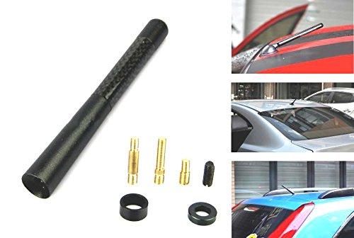 1 X Carbon Fiber Mazdaspeed Sports Style Short Antenna For Mazda All Model 4.7-Inch