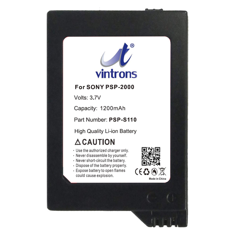 PSP-S110 Battery for Sony PSP Lite, PSP 2th, PSP-2000, PSP-3000, PSP-3004, Slim,