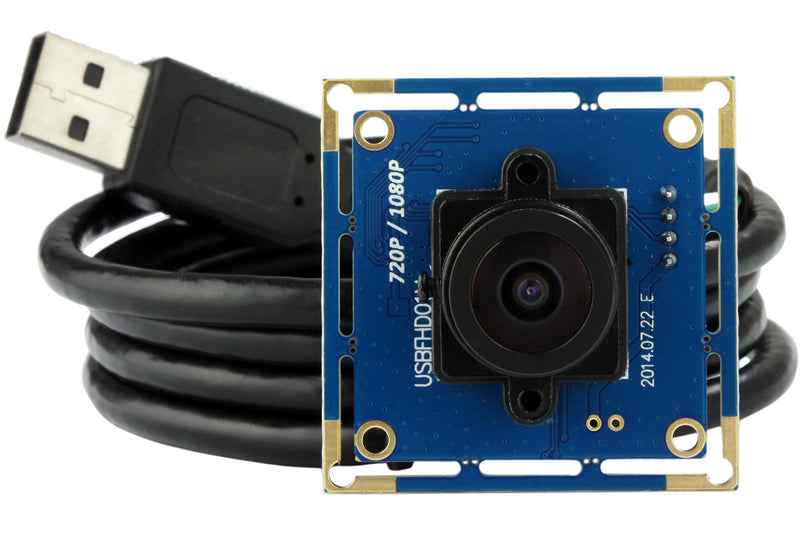 ELP USB with Camera 2.1mm Lens 1080p Hd Free Driver USB Camera Module,2.0 Megapixel(1080p) USB Camera,for Linux Windows Android Mac Os