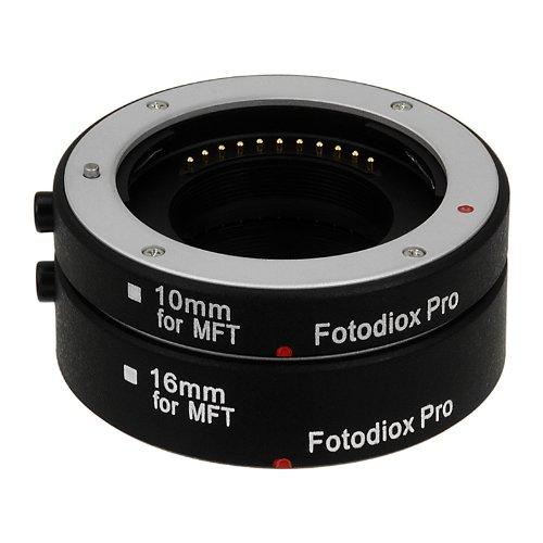 Fotodiox Pro Automatic Macro Extension Tube Kit for Micro Four Thirds (Micro-4/3, MFT) Camera