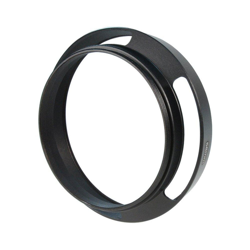 CamDesign 40.5mm Pro Angle Vented Metal Lens Hood Sun Shade Compatible with Leica/Contax Zeiss/Voigtlander/Panasonic Lumix/Fujifilm/Olympus/Nikon/Canon/Sony/Pentax/Samsung/Sigma Cameras w/ 52mm Lens