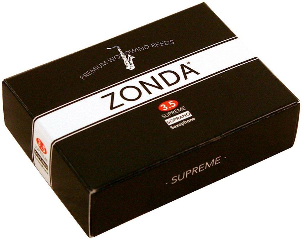 Zonda ZS2035 3.5 Strength Supreme Reeds for Soprano Saxophone, Box of 5