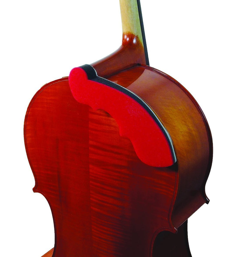 Acousta Grip pad Virtuoso Contour red for Cello Size 4/4 to 1/2 (433290)