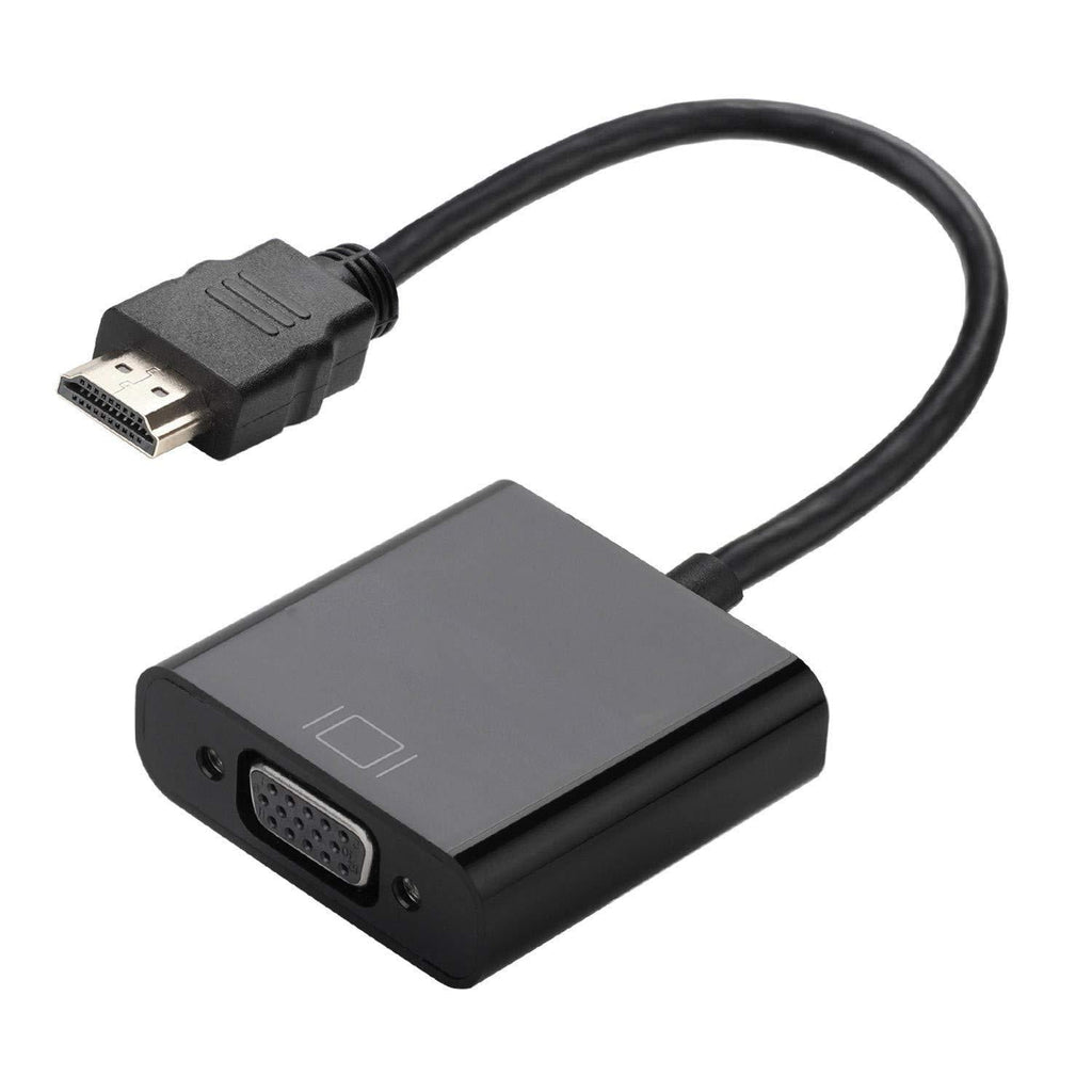 Manhattan HDMI (Male) to VGA (Female) Converter, Black 151467