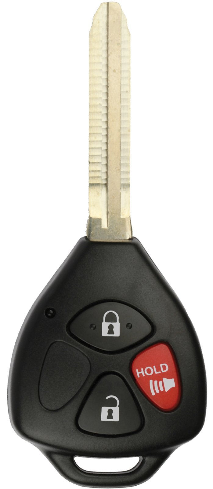 KeylessOption Keyless Entry Remote Control Car Key Fob Replacement for HYQ12BBY G Chip black