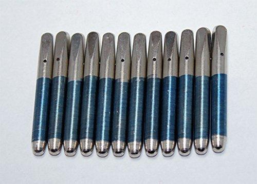 Piano Tuning Pins - Set of 12 - Size 4/0 - .291 Diameter - Replace Loose Pins