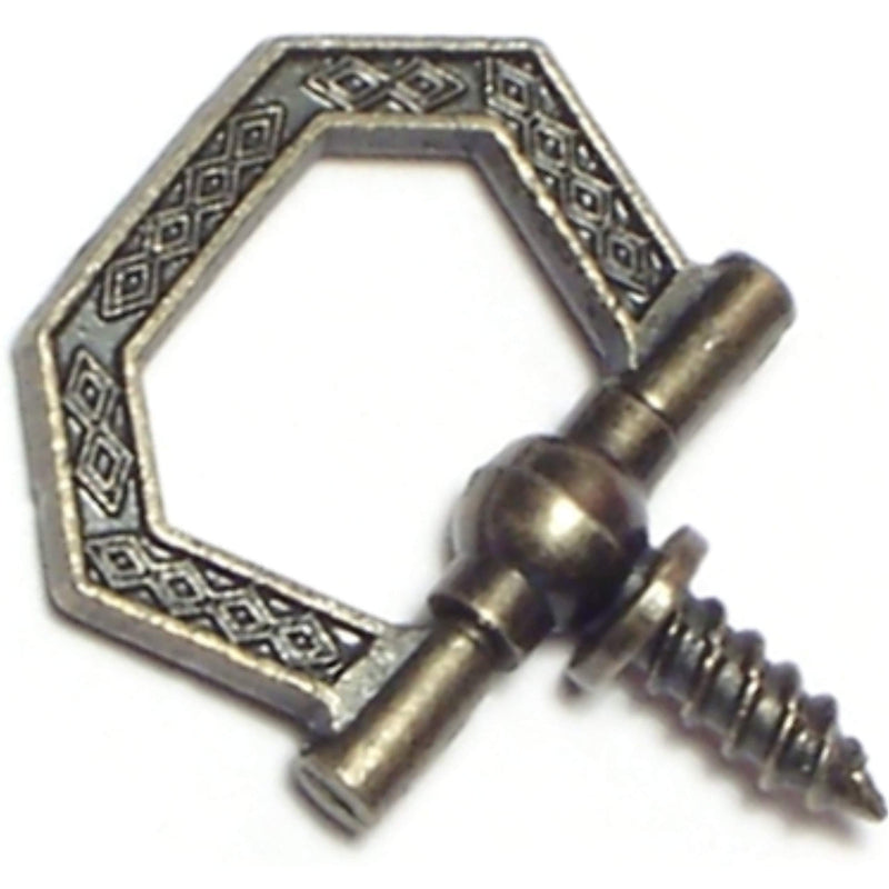 Hard-to-Find Fastener 014973172404 Decorative Hexagon Ring Hangers, 3/4, Piece-5