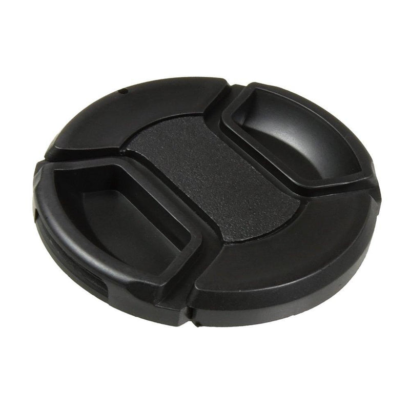 CamDesign 58MM Snap-On Front Lens Cap/Cover Compatible with Canon, Nikon, Sony, Pentax all DSLR lenses Black