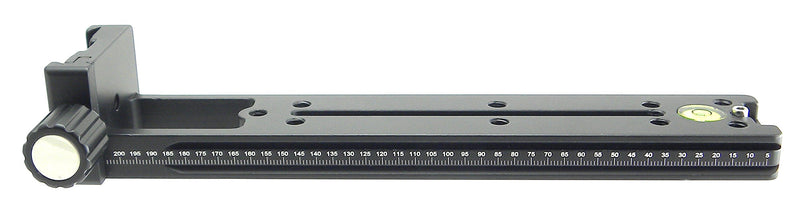 Desmond DVC-220 220mm Rail 90° Arca Compatible w Vertical Clamp & Dual Dovetails