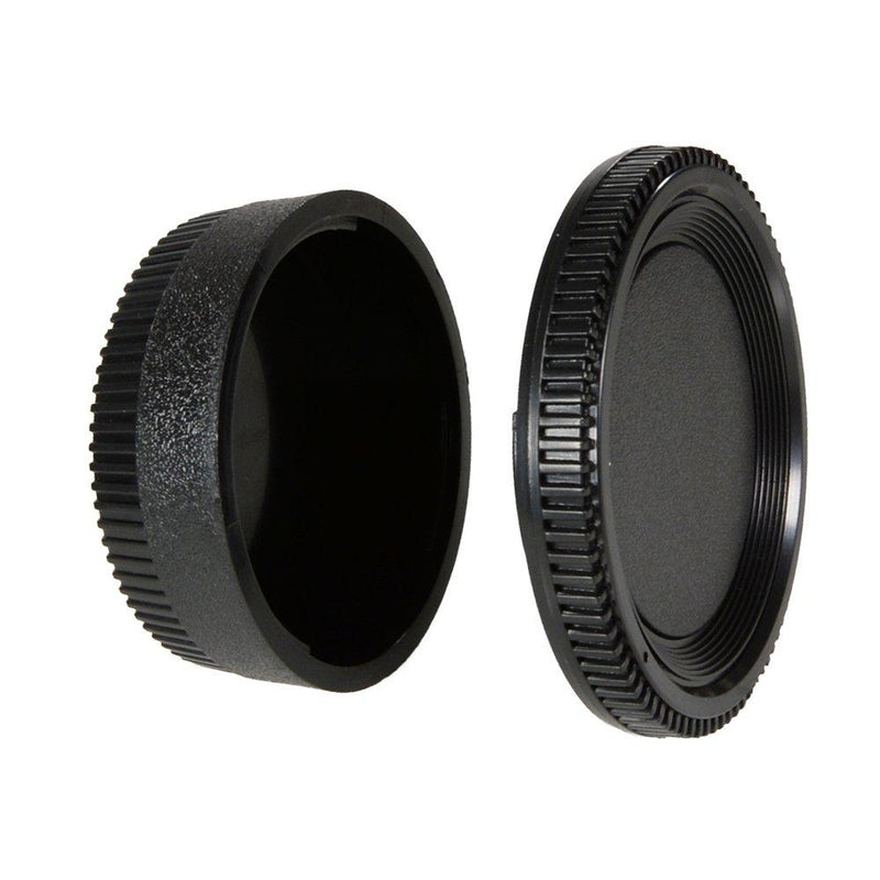 CamDesign Camera Body Cap & Rear Lens Cover Compatible with Nikon D3 D4 Df D300 D750 D700 D800 D610 D600 D70,D70S D80 D90 D3500 D3400 D3300 D3200 D3100 D5600 D5500 D5100 D5200 D5300 D7000 D7100 D7200