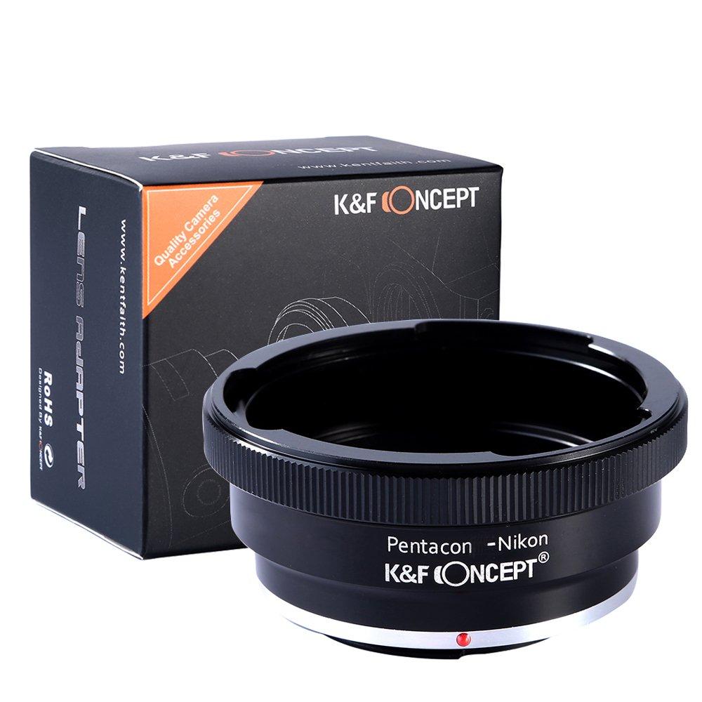 K&F Concept Pentacon 6 Kiev 60 Lens to Nikon AI F Mount Adapter D90 D300 D700 D7100 D7000