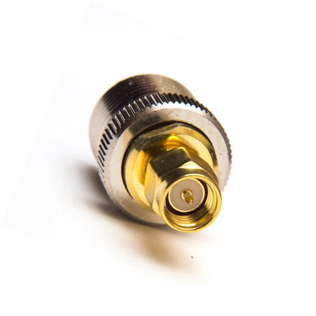 1pcs SMA Male to UHF Female SO-239 Connector 0-18G Pure Brass