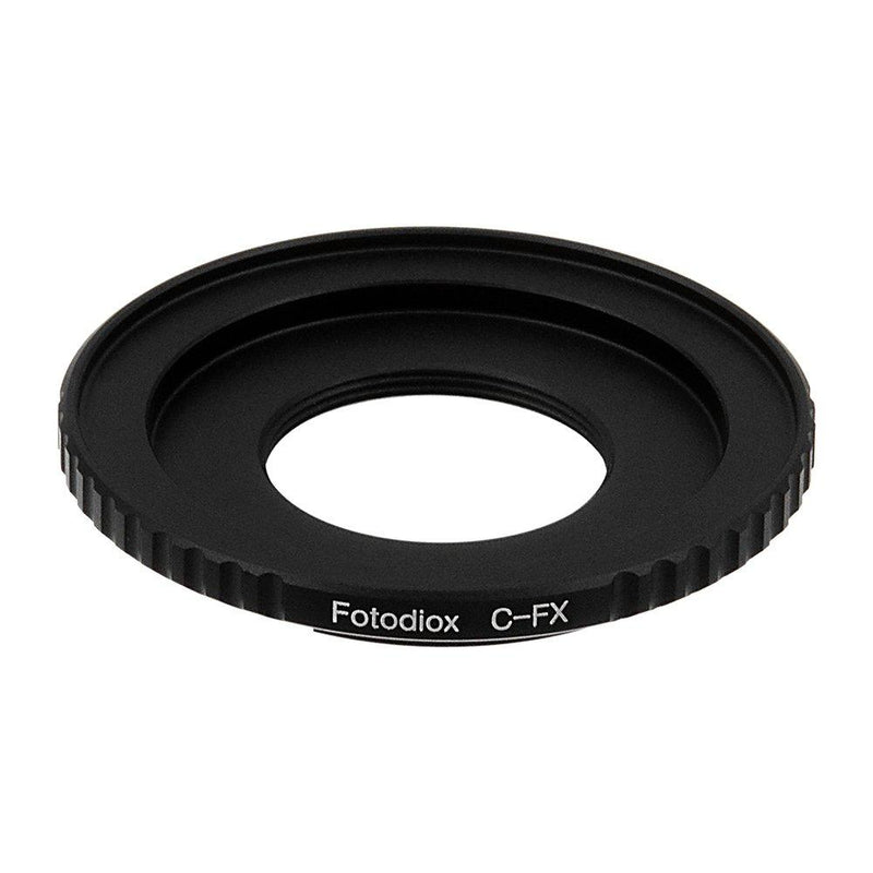 Fotodiox Lens Mount Adapter Compatible with C-Mount CCTV / Cine Lens on Fuji X-Mount Cameras Standard