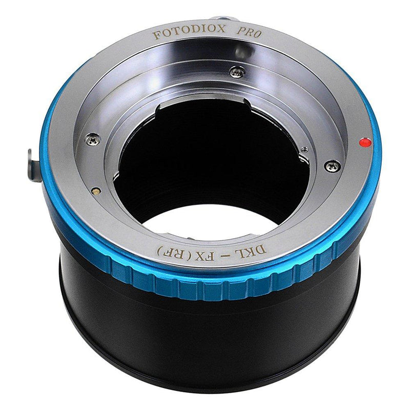 Fotodiox Pro Lens Mount Adapter with Aperture Control Ring - Deckel-Bayonett (Deckel Bayonet DKL) Mount Lenses to Fujifilm X-Series; fits X-Mount Camera Bodies such as X-Pro1, X-E1, X-M1, X-A1, X-E2, X-T1 DKL-Mount