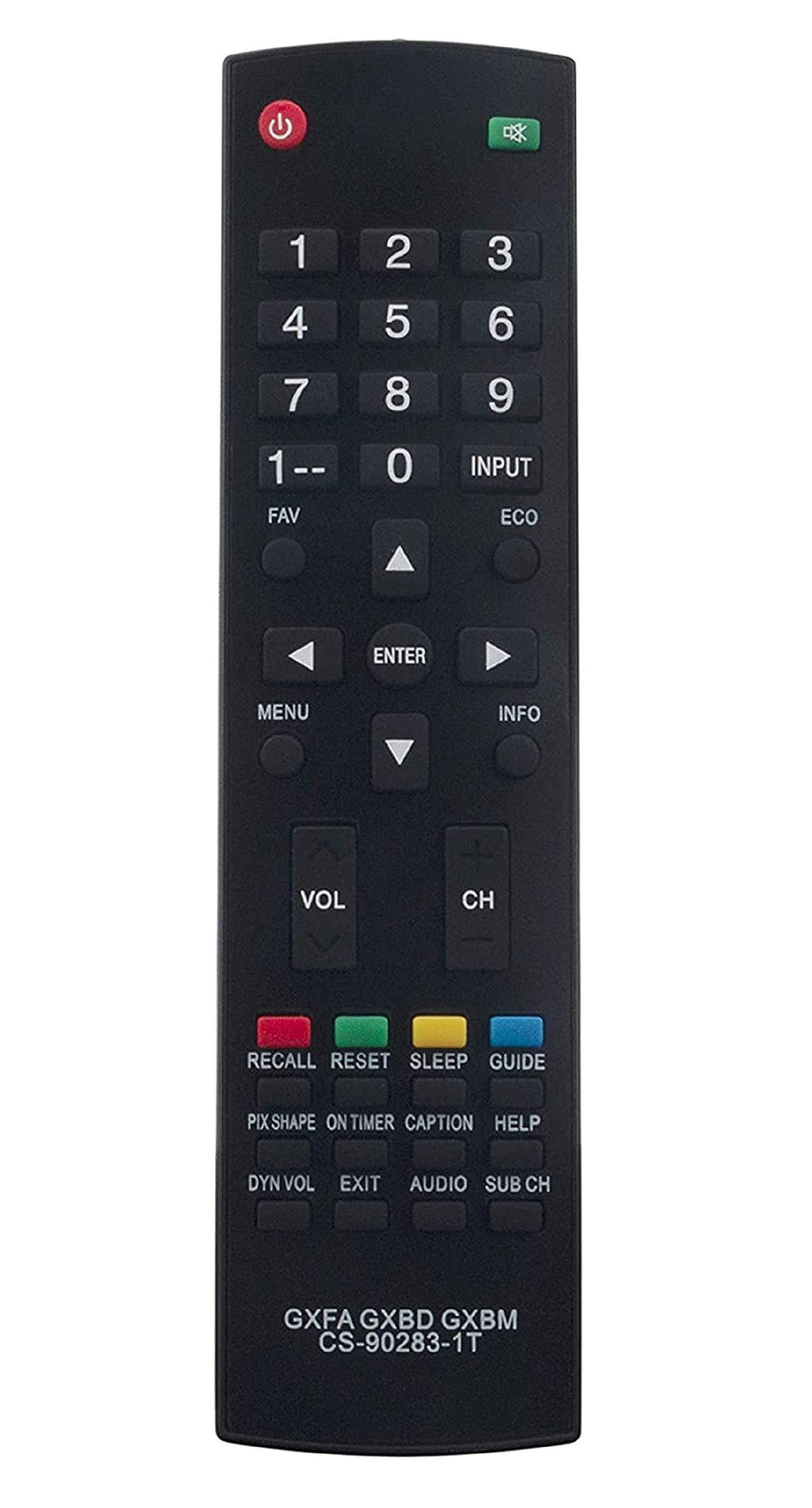 New Replaced Sanyo CS-90283-1T CS902831T Replaced Remote for DP32242 DP55441 DP46142 DP40142 DP42142 TV