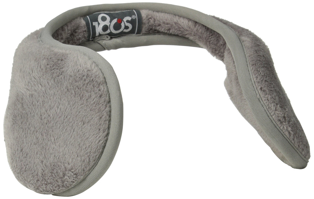 180s Women's Lush Soft Fleece Behind the Head Ear Warmers One Size Frost Grey