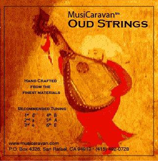Oud String Set for Turkish/Armenian Oud by MusiCaravan