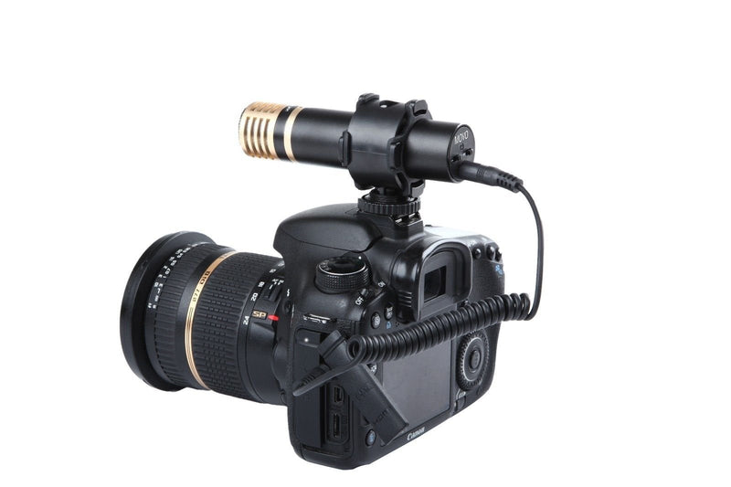 Movo VXR200 HD Stereo XY Condenser Mini Capsule Microphone for DSLR Video Cameras