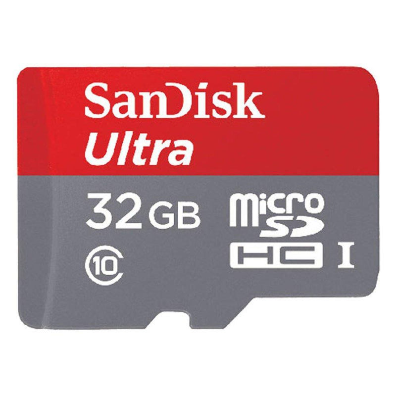 SanDisk Ultra 32GB UHS-I/Class 10 Micro SDHC Memory Card With Adapter - SDSDQUAN-032G-G4A