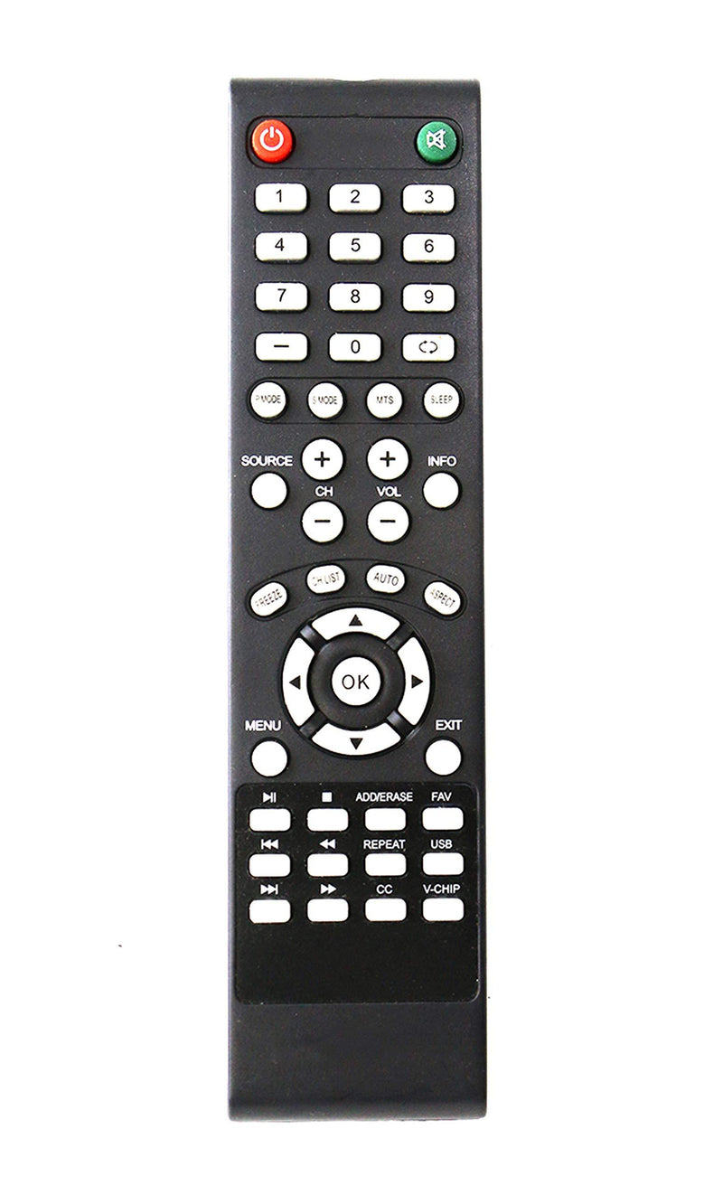 New ELEMENT TV Remote for ELDFW406 ELCFT262 ELDFW322 ELCFW326 ELCFW329 ELDFT404 ELCFW328 ELDFW464 ELDFT465J ELDFQ501J ELEFQ501J ELGFW601 ELDFW501 ELEFW193 ELEFJ191 ELEFT195 ELEFW195 ELEFS191 ELEFT193 ELEFJ243 ELEFS241 ELEFW264 ELEFT281 ELEFW325 ELEFT32...