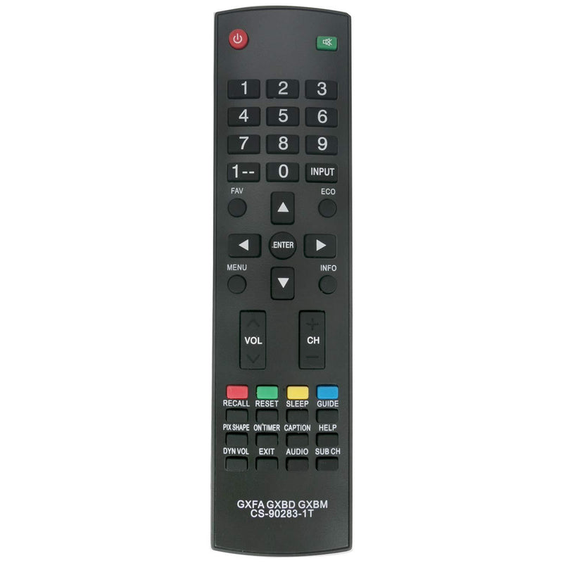 New Replaced Remote GXFA GXBD GXBM CS-90283-1T fit for Sanyo LCD LED TV Dp24e14 Dp42d24 Dp50e44 Dp55d44 Dp58d34 Dp65e34 Dp39d14 Fvd3924 Fvf5044