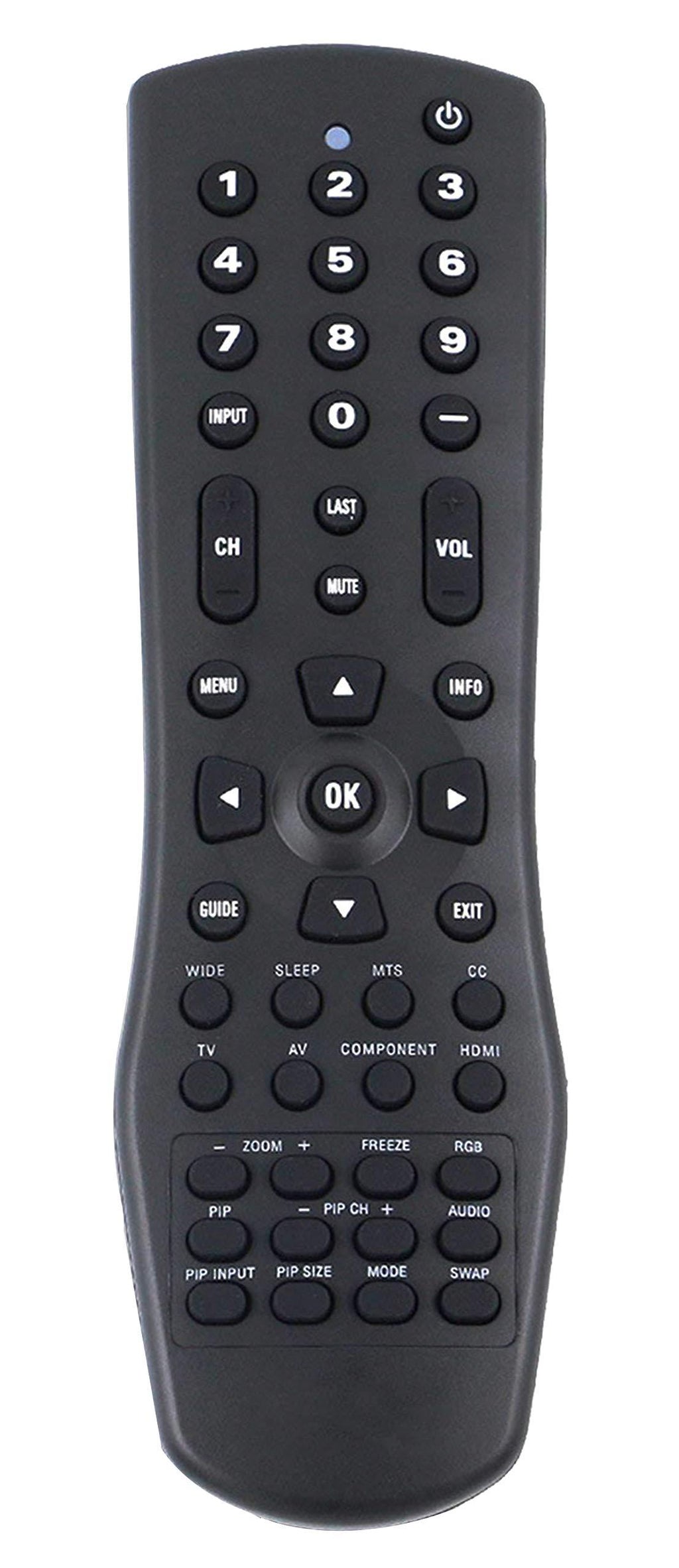 New VR1 Replace Remote fit for vizio VL260M VL320M VL370M VL420M VL470M VO32LF VW22L-sold by Parts-Outlet Store