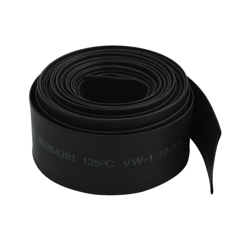 [AUSTRALIA] - uxcell Black 20mm Dia. Heat Shrink Tubing Tube Sleeving Wrap Wire 5M 16.5Ft 